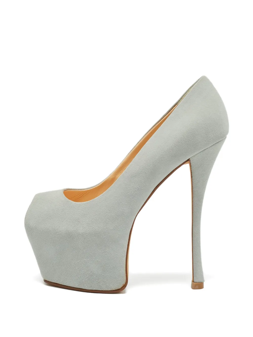 Giuseppe Zanotti Vintage Liza platform peep-toe pumps - Grigio