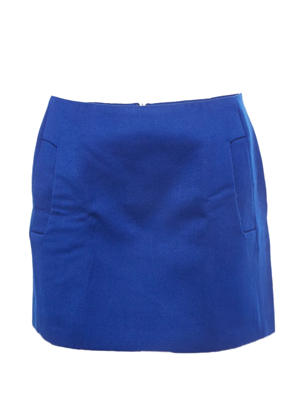 Maje gabardine mini skirt - Blu