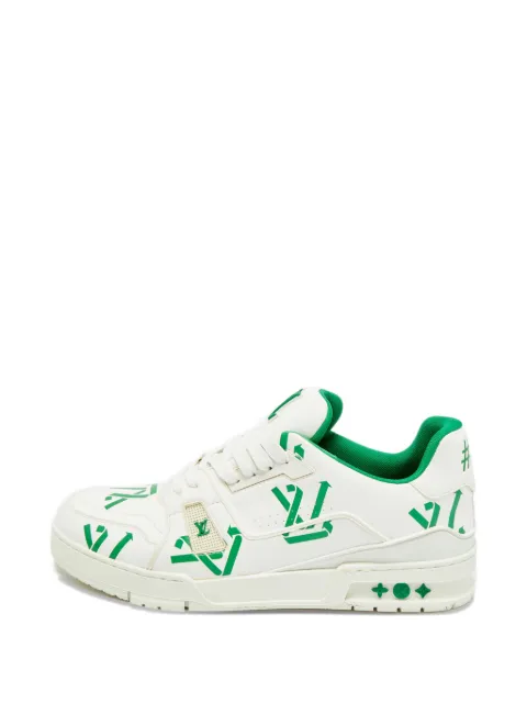 Louis Vuitton Pre-Owned leather logo sneakers