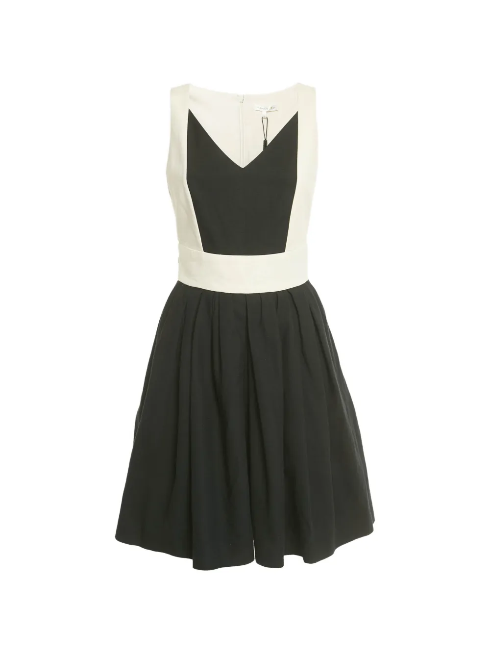 Paule Ka V-neck mini dress - Nero