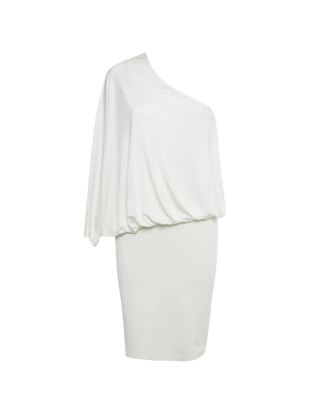 Givenchy Pre-Owned one-shoulder midi dress - Bianco