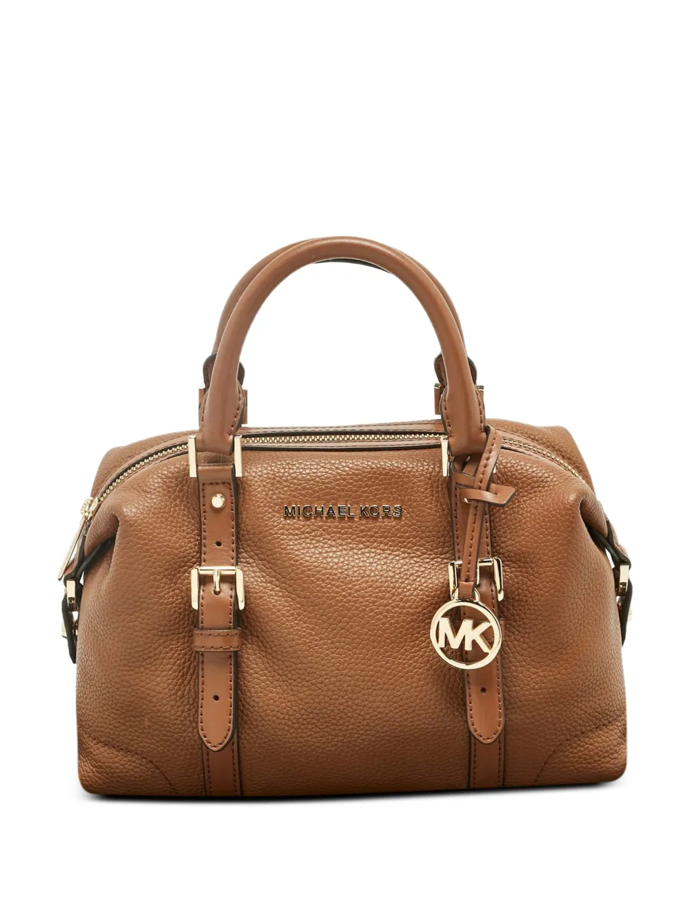 Michael Kors Vintage Ginger leather satchel bag - Braun