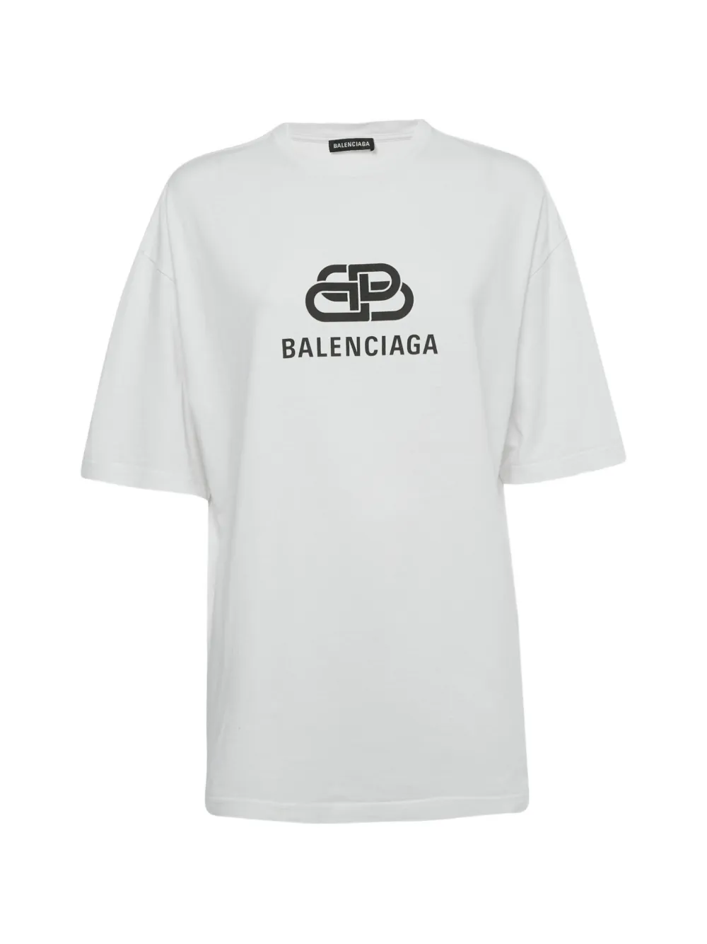 Balenciaga Pre-Owned logo-print T-shirt - Bianco