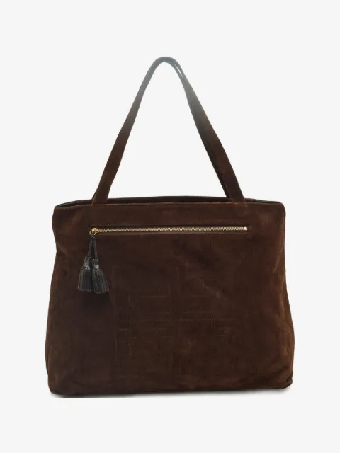 Givenchy Pre-Owned Monogram corduroy tote bag