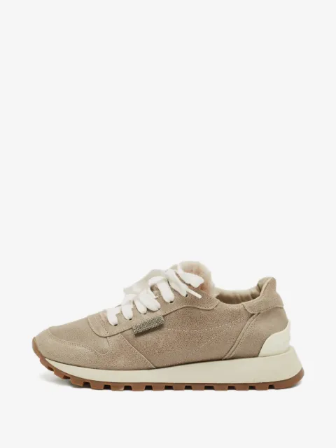 Brunello Cucinelli Vintage tenis de piel
