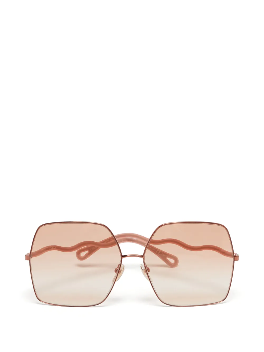 Chloé Pre-Owned gradient-lenses sunglasses - Rosa