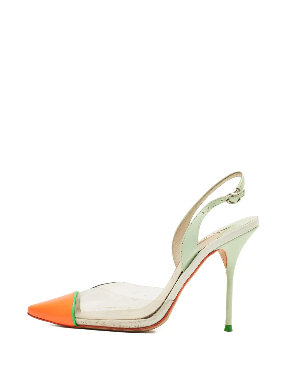 Sophia Webster Daria slingback pumps - Verde