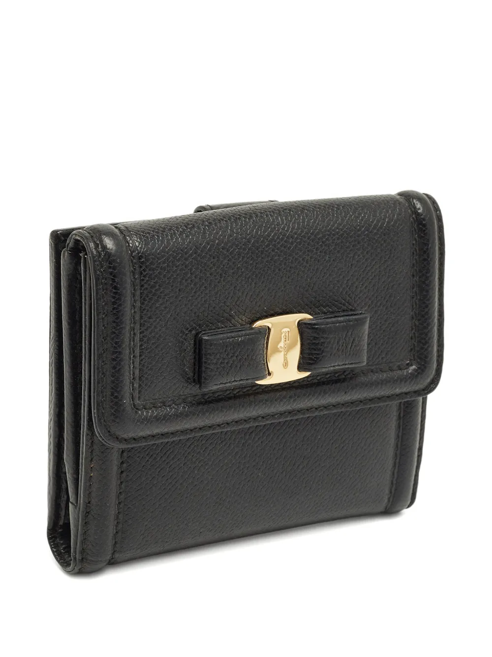 Ferragamo Pre-Owned Vara Bow wallet - Nero