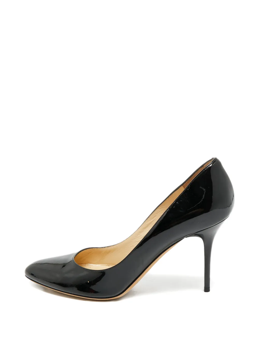 Jimmy Choo Pre-Owned Georgia leather pumps - Nero