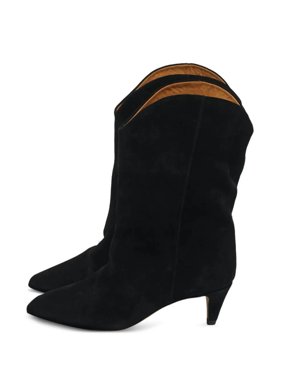 Isabel Marant Vintage Dernee suede boots - Schwarz
