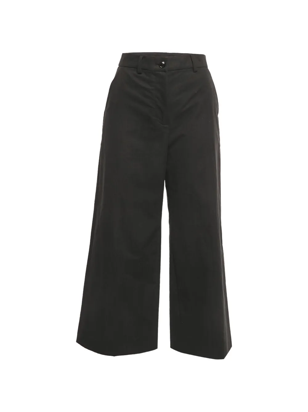 Boutique Moschino wide-leg culottes trousers - Nero