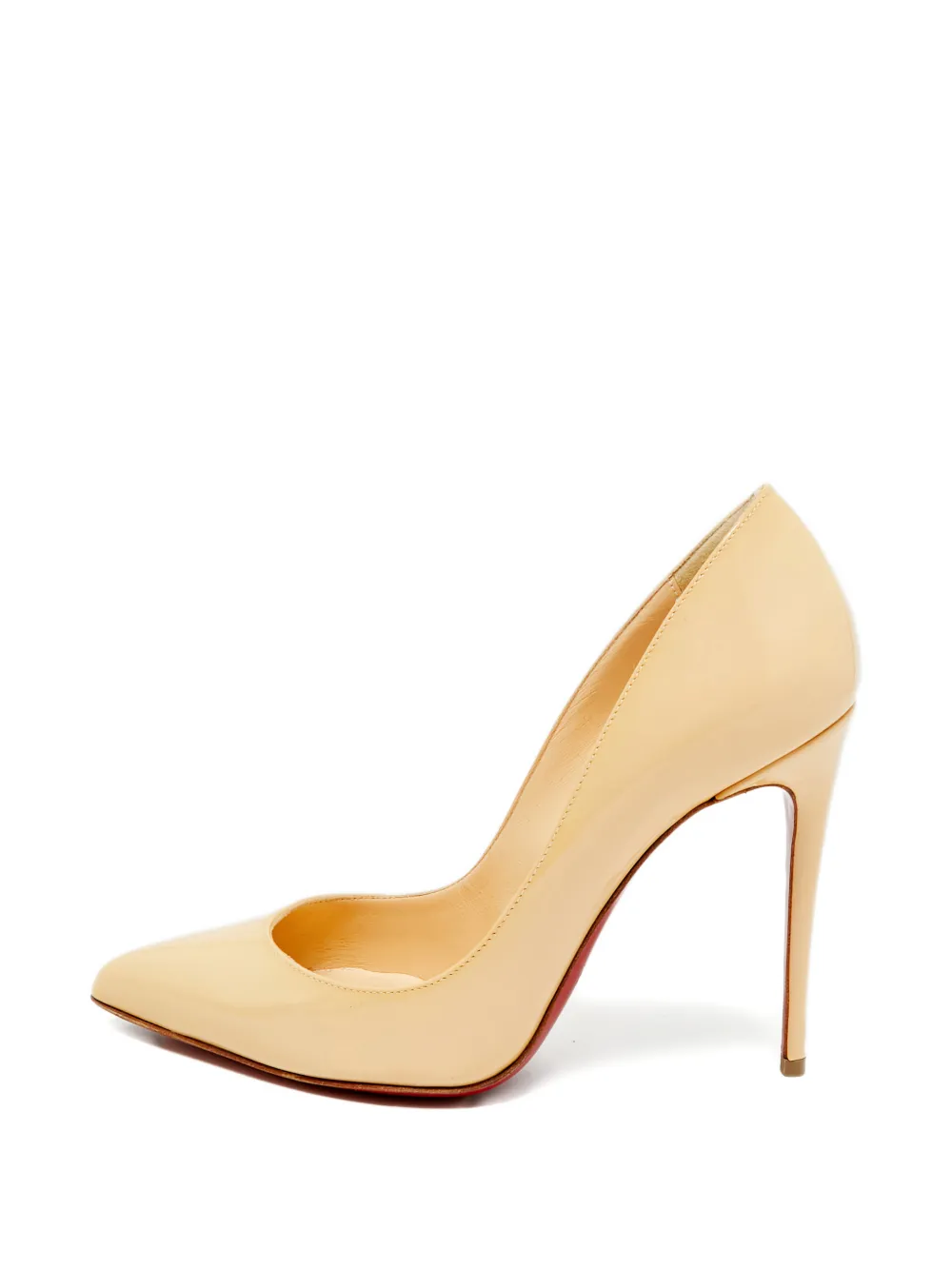 Christian Louboutin Pre-Owned So Kate pointed pumps - Nude