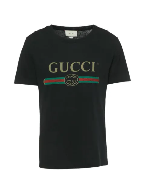 Gucci Pre-Owned logo-print T-shirt