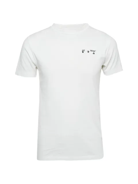 Off-White Pre-Owned embroidered logo T-shirt