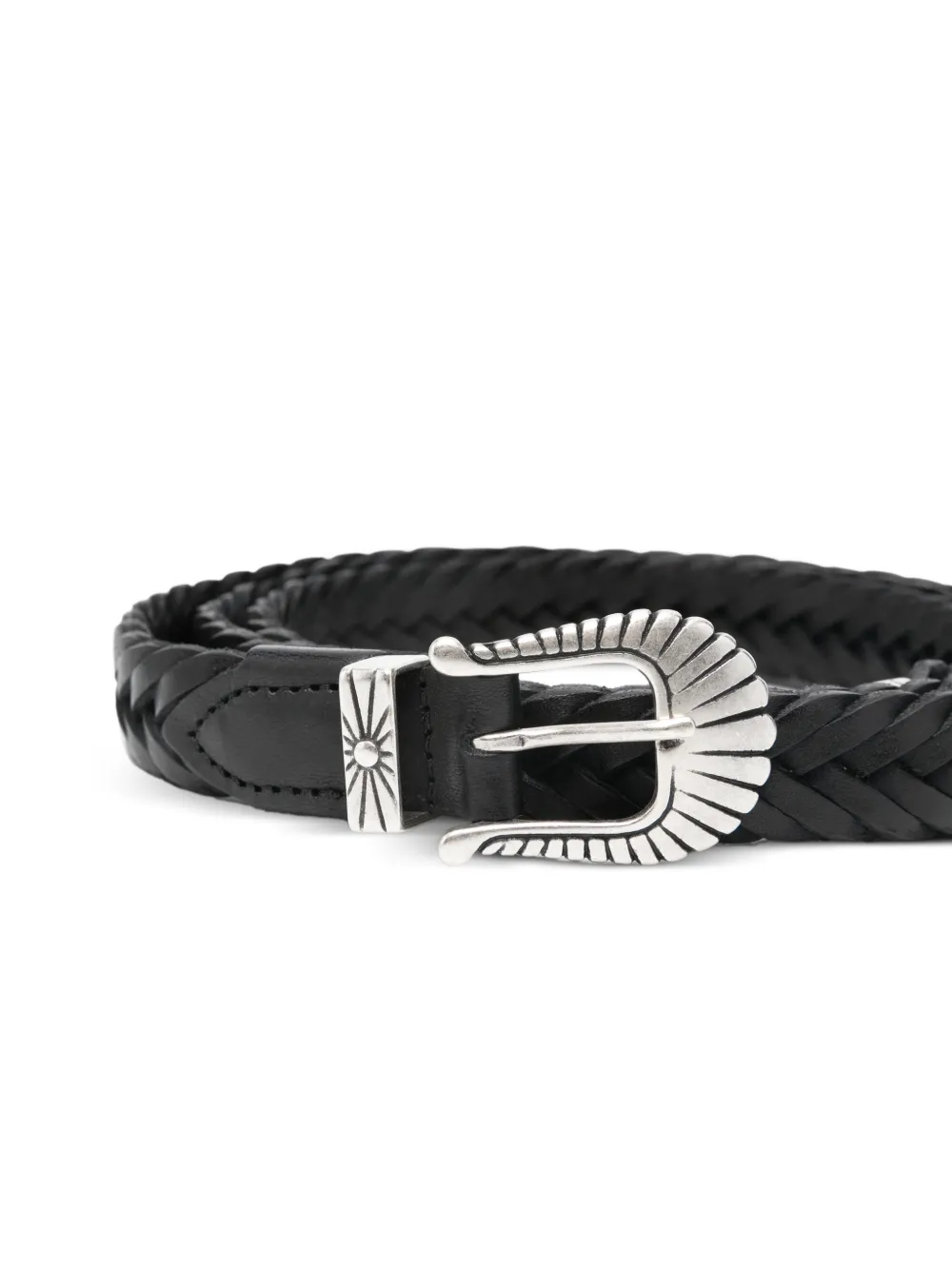  Eraldo Braided Belt - Black 