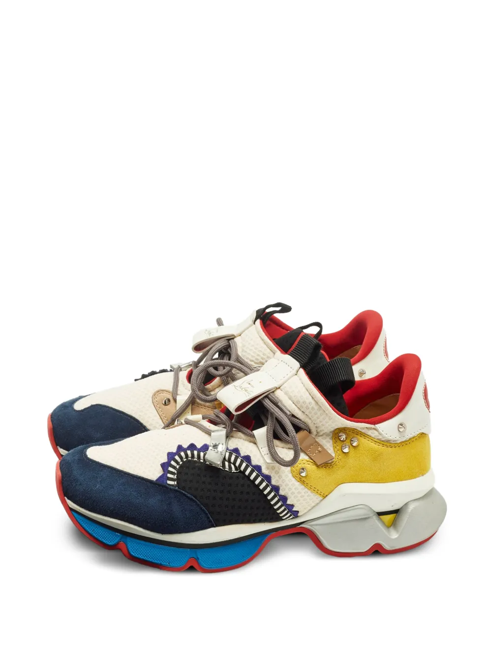 Christian Louboutin Pre-Owned runner leather sneakers - Weiß