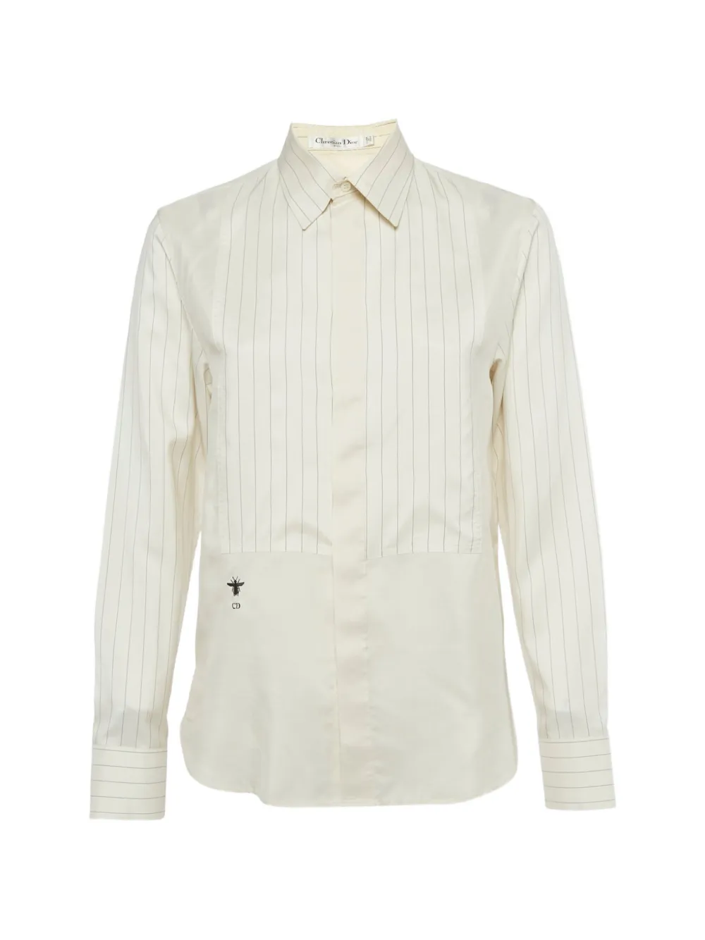 Christian Dior Pre-Owned striped shirt - Toni neutri