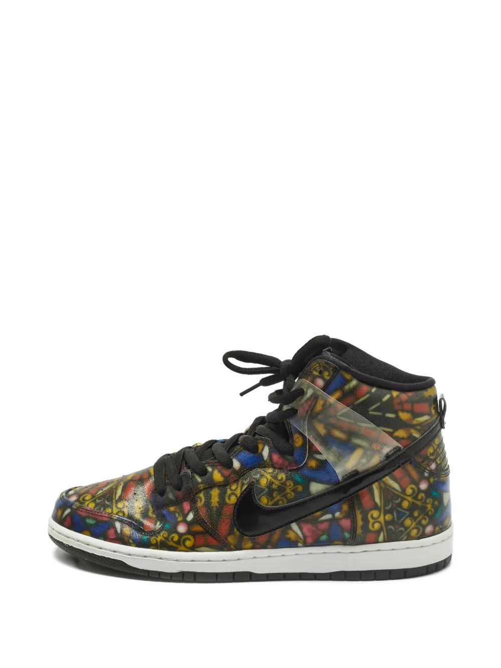 Jordan Air Jordan SB Dunk High Concepts graphic-print sneakers - Schwarz