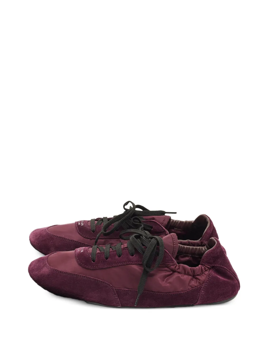 Prada Pre-Owned Collapse Re-Nylon sneakers - Rosso