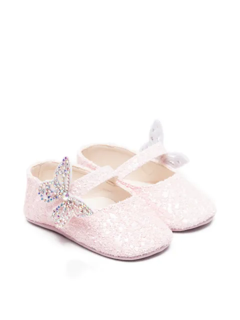 BabyWalker Ballerinas mit Schmetterling