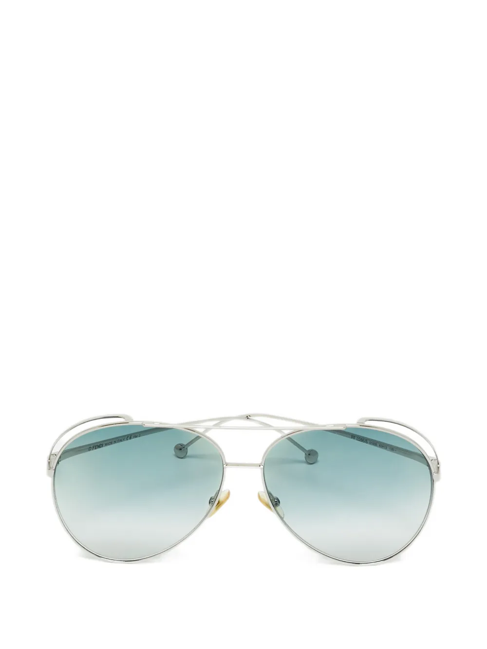 Fendi Pre-Owned FF0286/S gradient-lens sunglasses - Argento