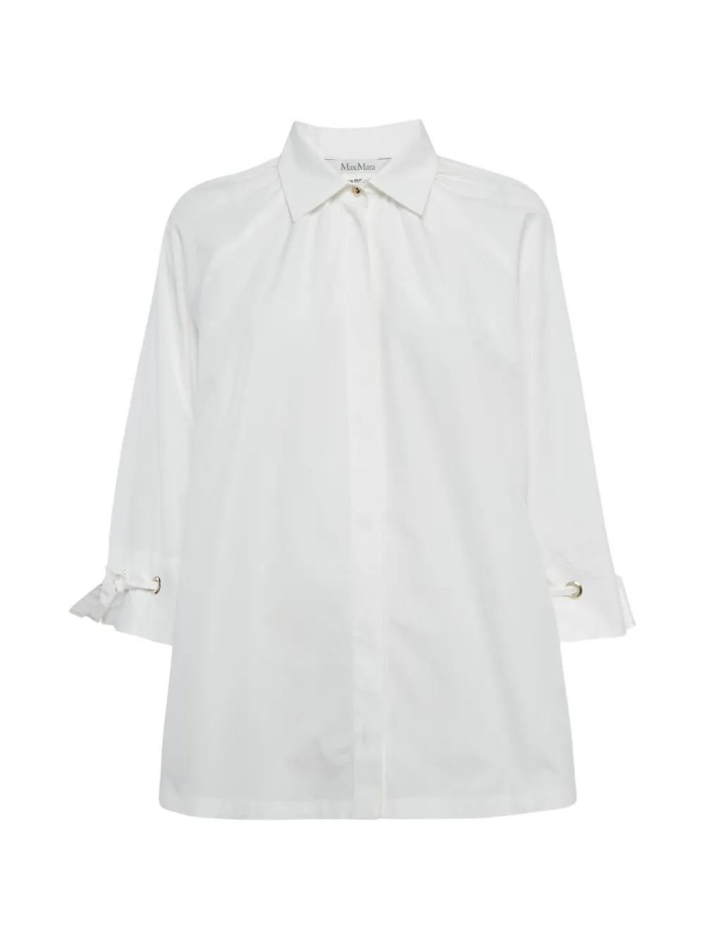 Max Mara tie-sleeve blouse - White