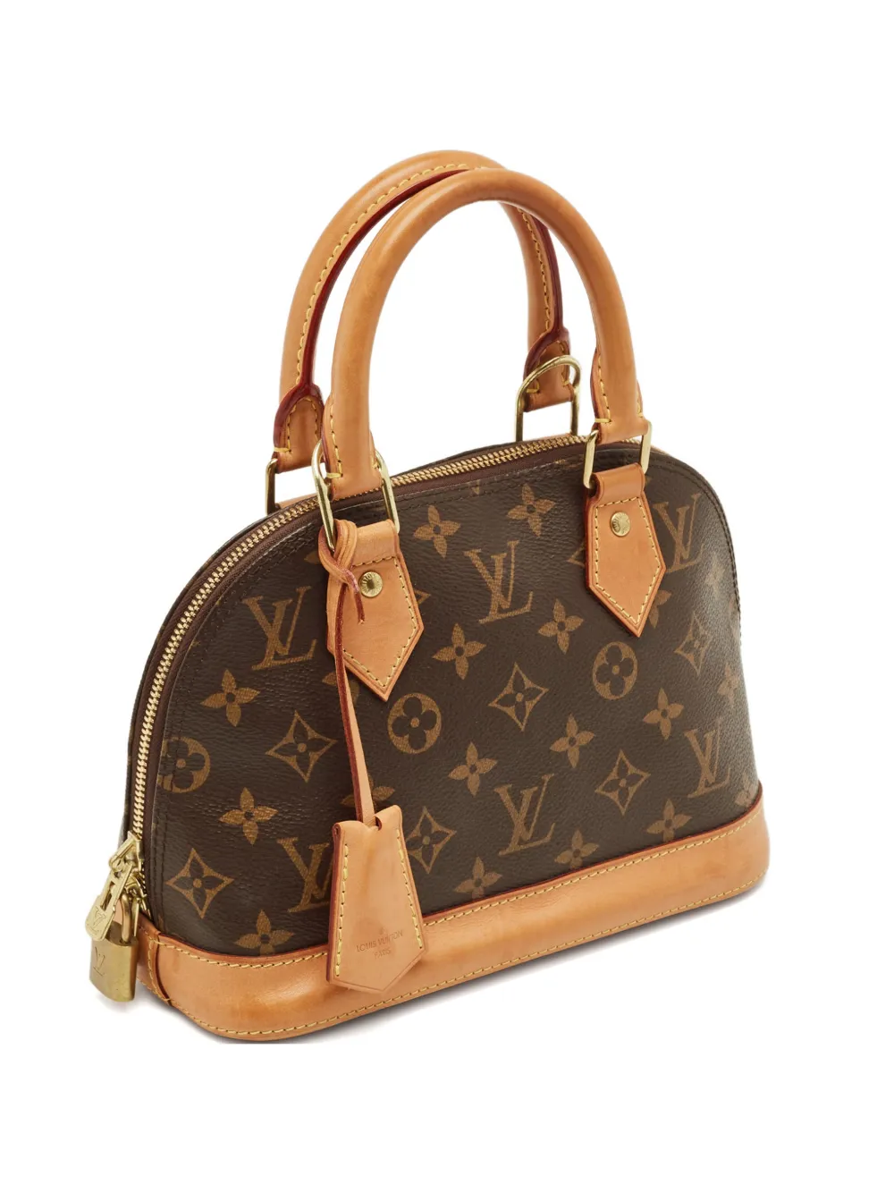 Louis Vuitton Pre-Owned canvas top-handle shoulder - Marrone