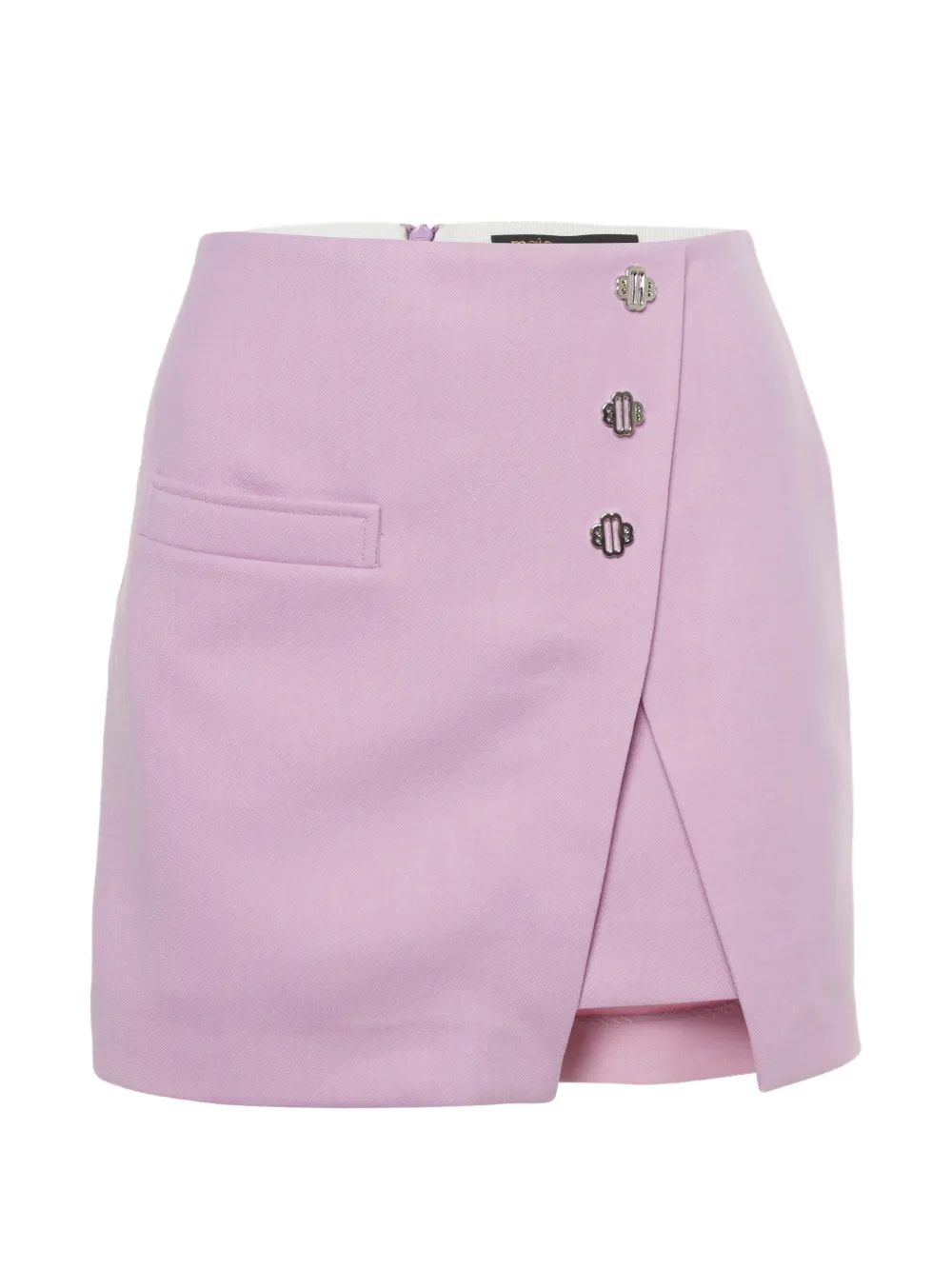 Maje layered mini skirt - Rosa