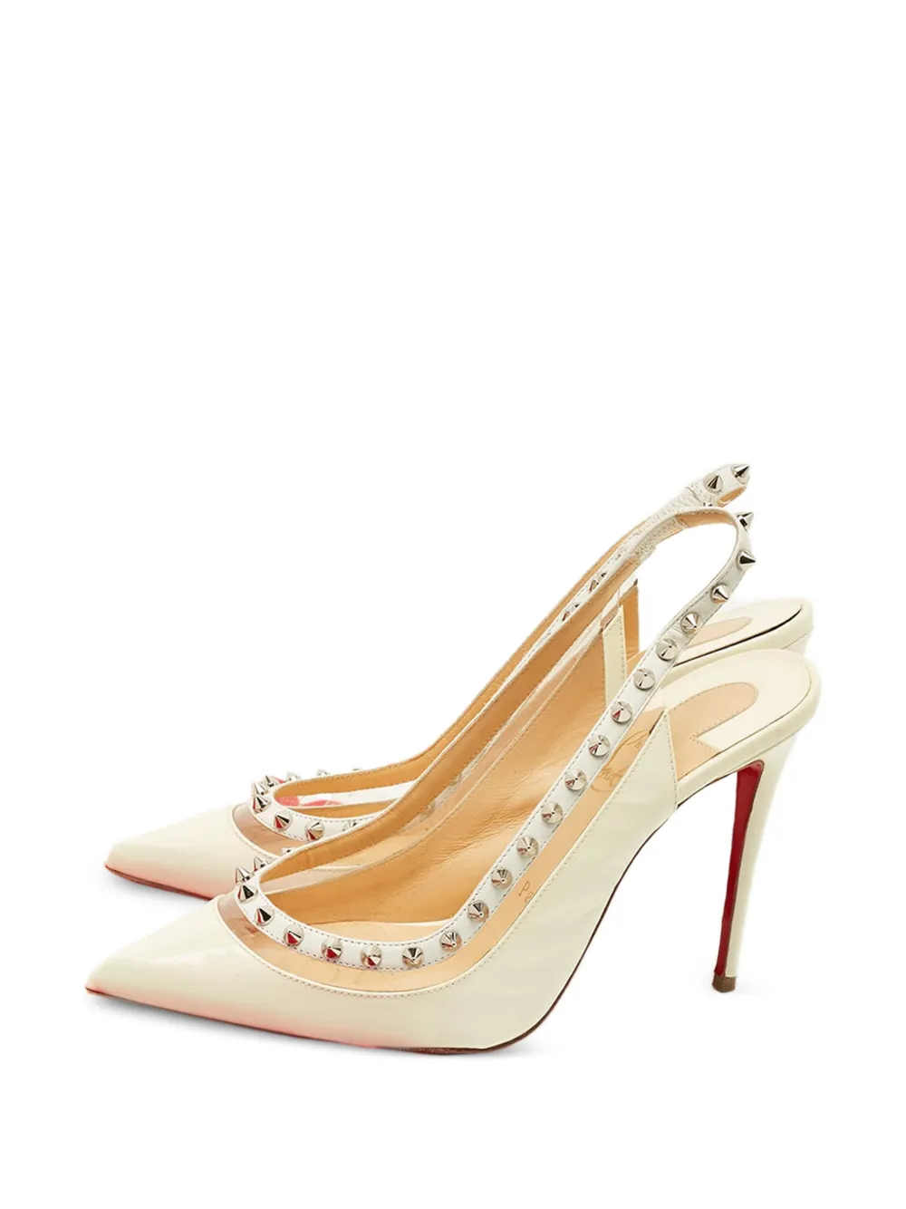 Christian Louboutin Pre-Owned Brigandine pumps - Weiß