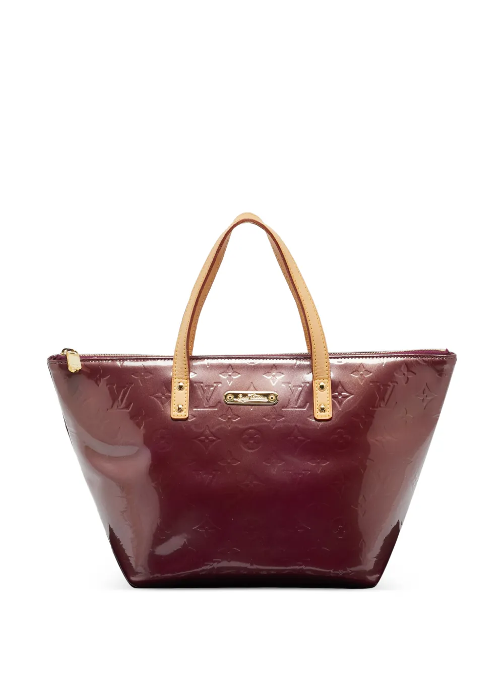 Louis Vuitton Pre-Owned Monogram patent-leather tote bag - Viola