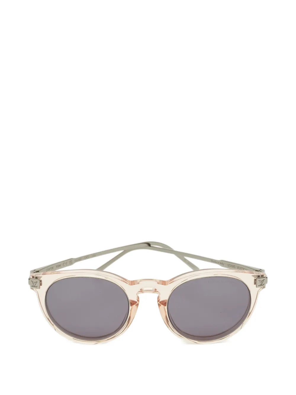 Louis Vuitton Pre-Owned LV Rise round-frame sunglasses - Rosa