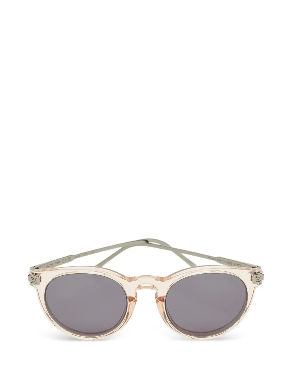 Louis Vuitton Pre-Owned LV Rise round-frame sunglasses - Rosa