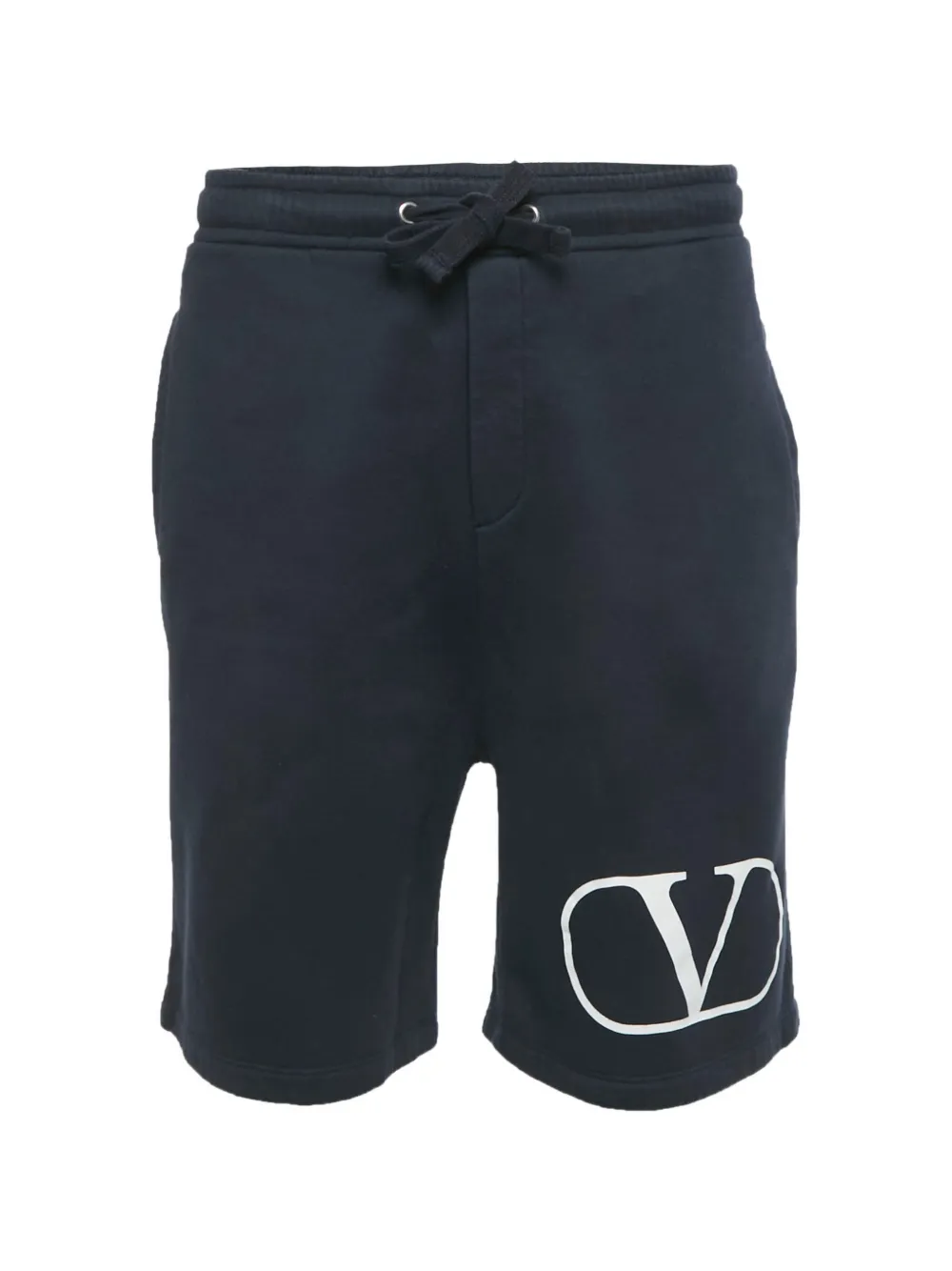 Valentino Pre-Owned Vlogo-print shorts - Blu