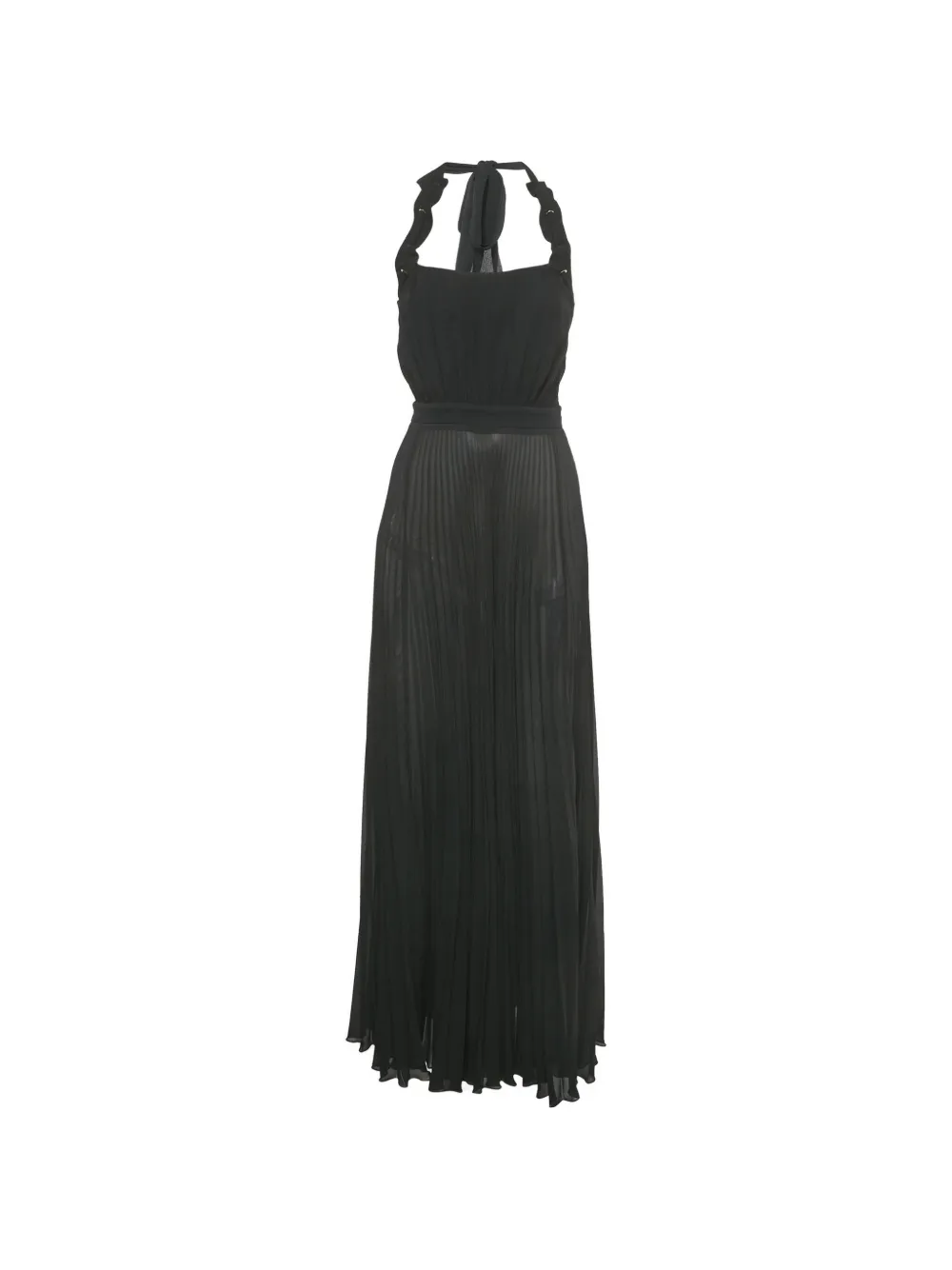 Elisabetta Franchi Abito plissettato - Nero