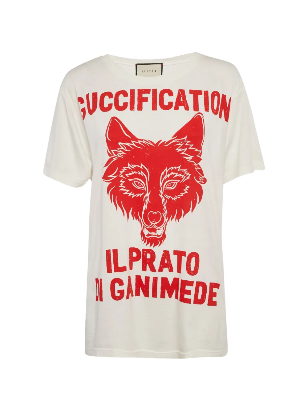 Gucci Pre-Owned graphic-print T-shirt - Toni neutri