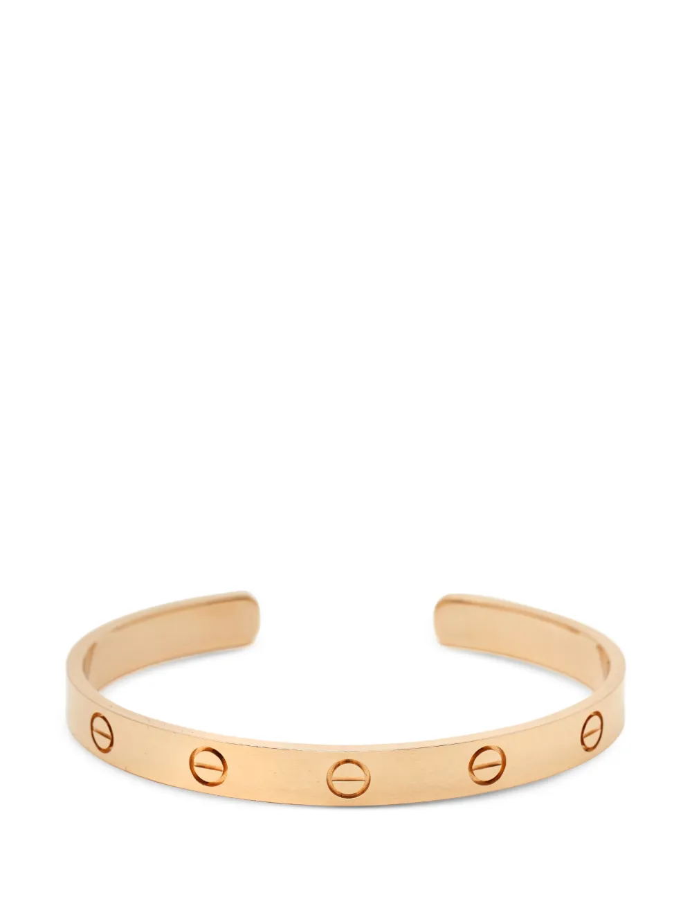 Cartier 18K rose gold Love cuff bracelet - Oro