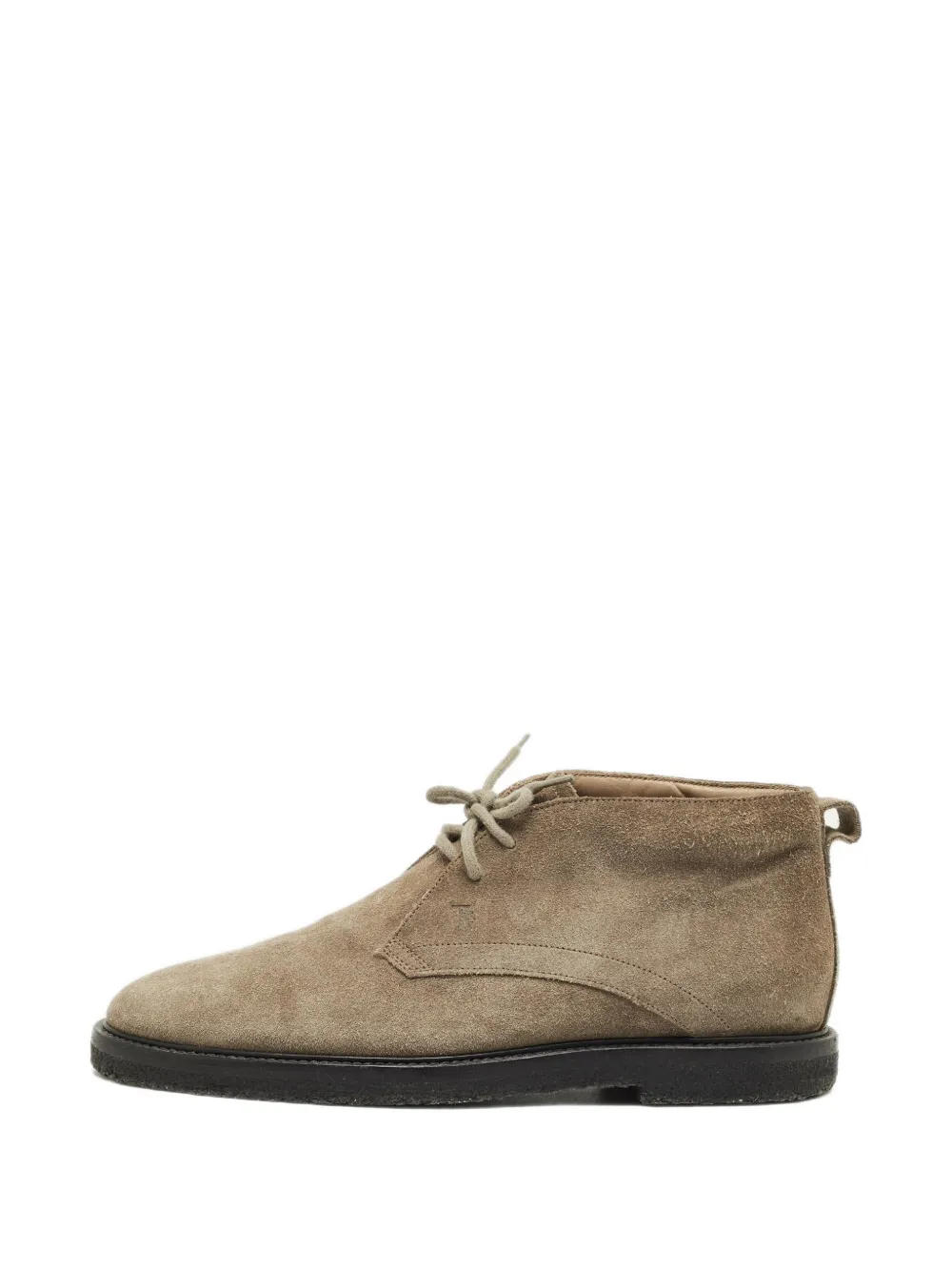 Tod's Vintage suede lace-up boots - Grigio