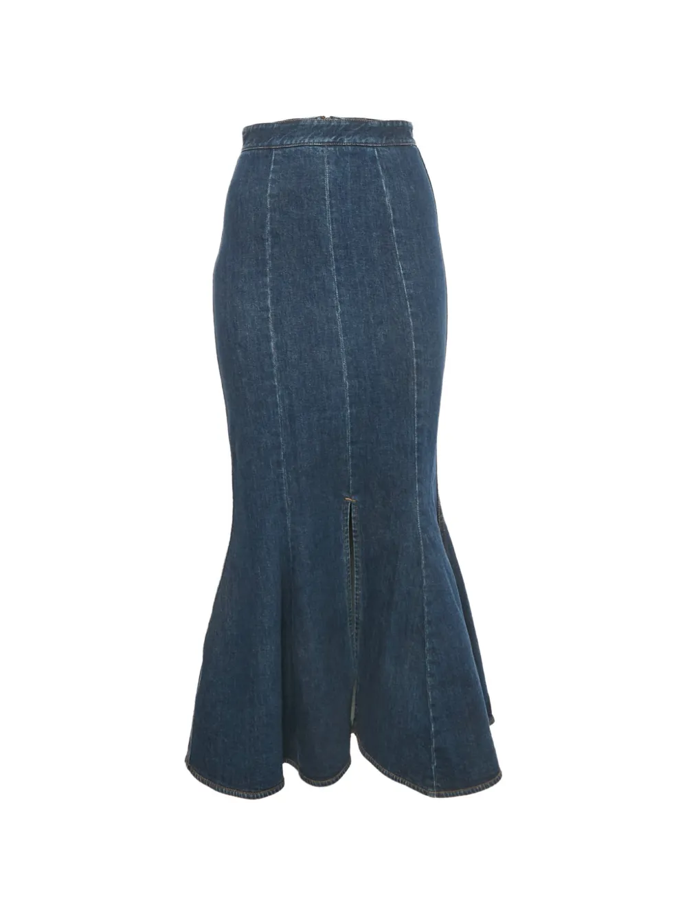 Stella McCartney Pre-Owned Gonna midi svasata - Blu