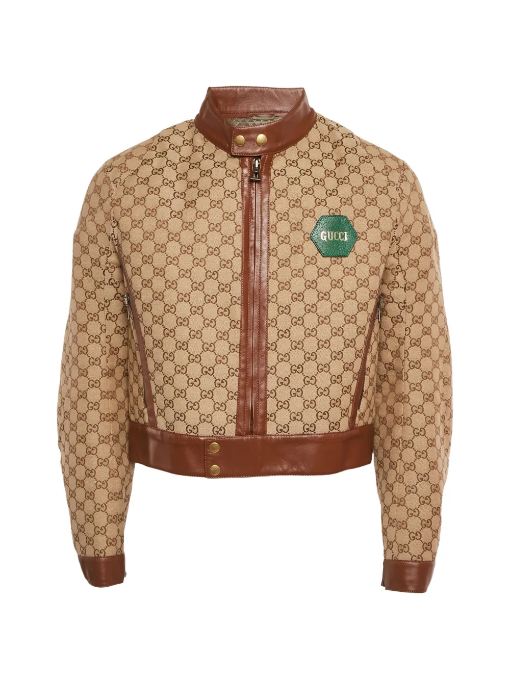 Gucci Pre-Owned GG-jacquard jacket - Toni neutri