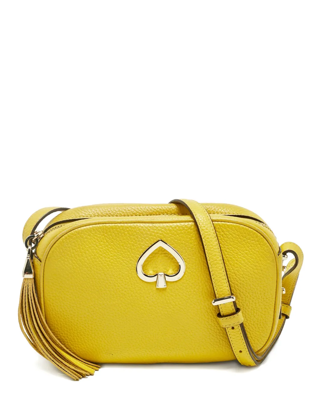 Kate Spade Kourtney Camera leather cross body bag - Giallo