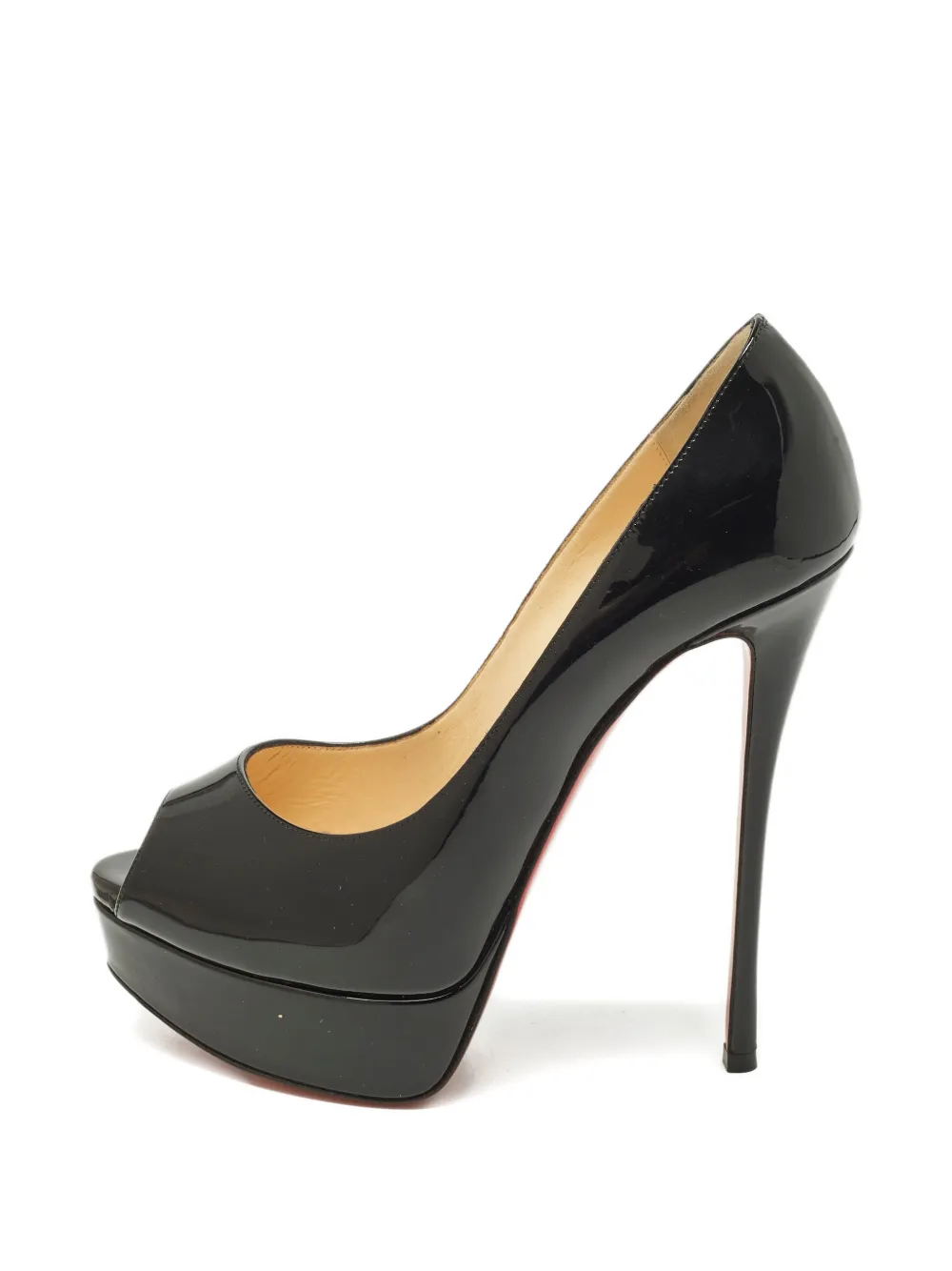 Christian Louboutin Pre-Owned Lady Peep platform pumps - Schwarz