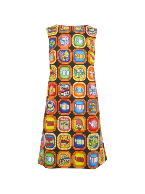 Moschino Pre-Owned graphic-print sleeveless dress