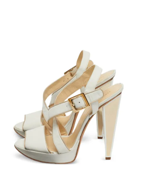 Versace Pre-Owned platform buckled sandals