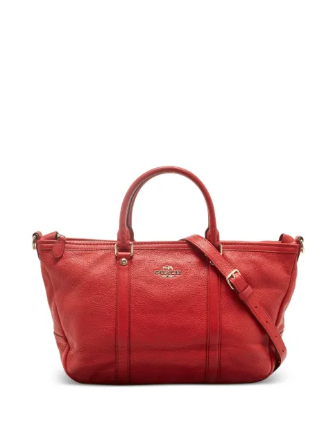 Coach tote de piel