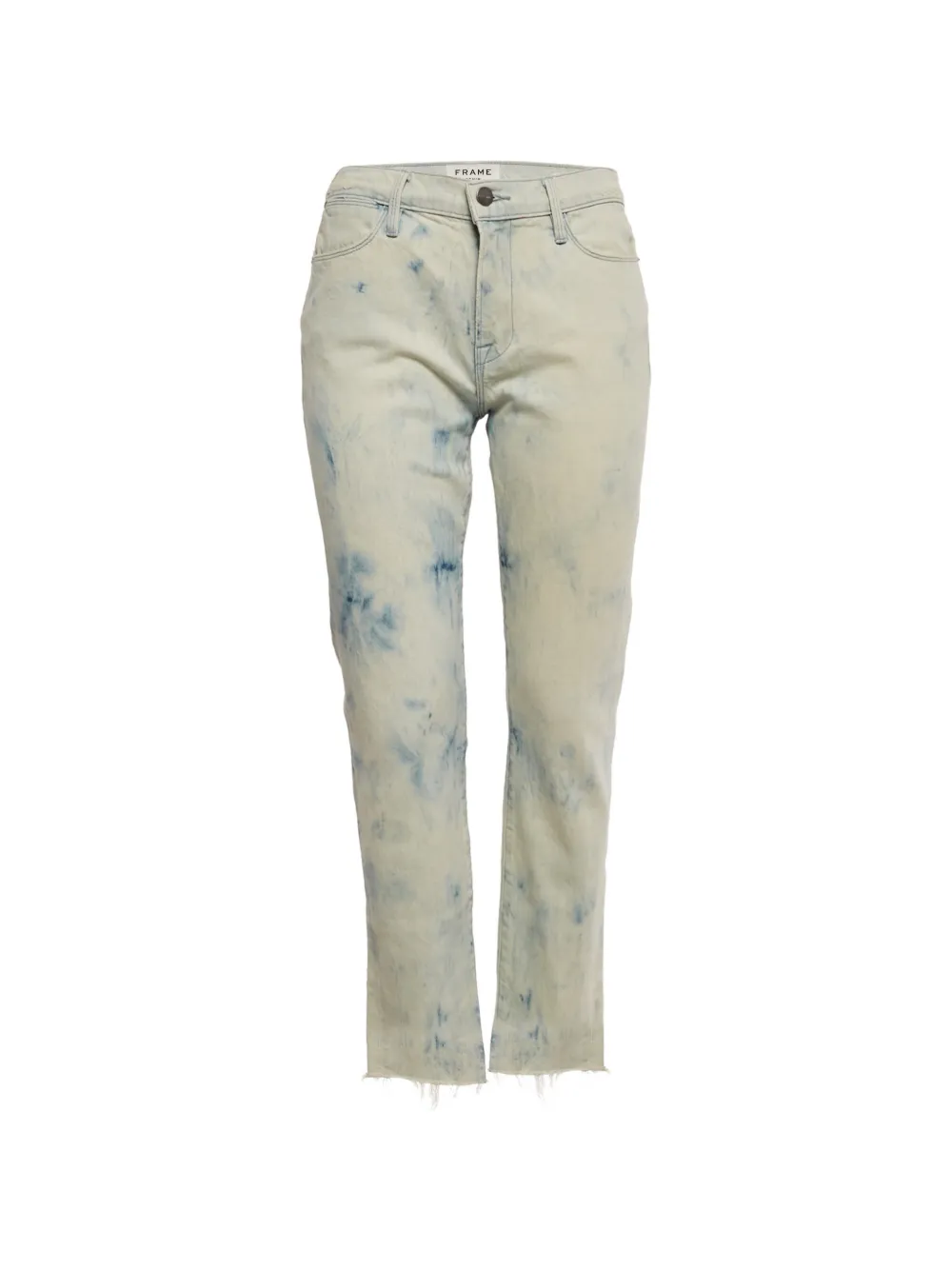 FRAME Jeans con effetto schiarito - Blu