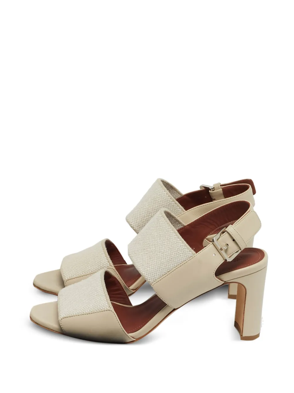 Loro Piana Pre-Owned panelled sandals - Toni neutri