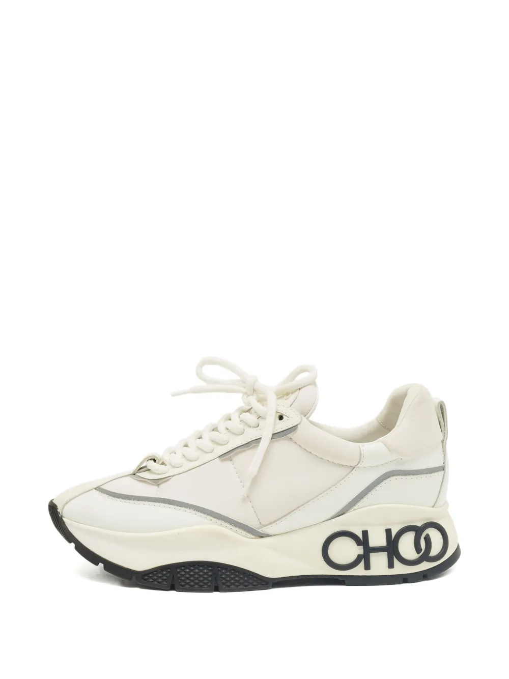 Jimmy Choo Pre-Owned Raine sneakers - Bianco