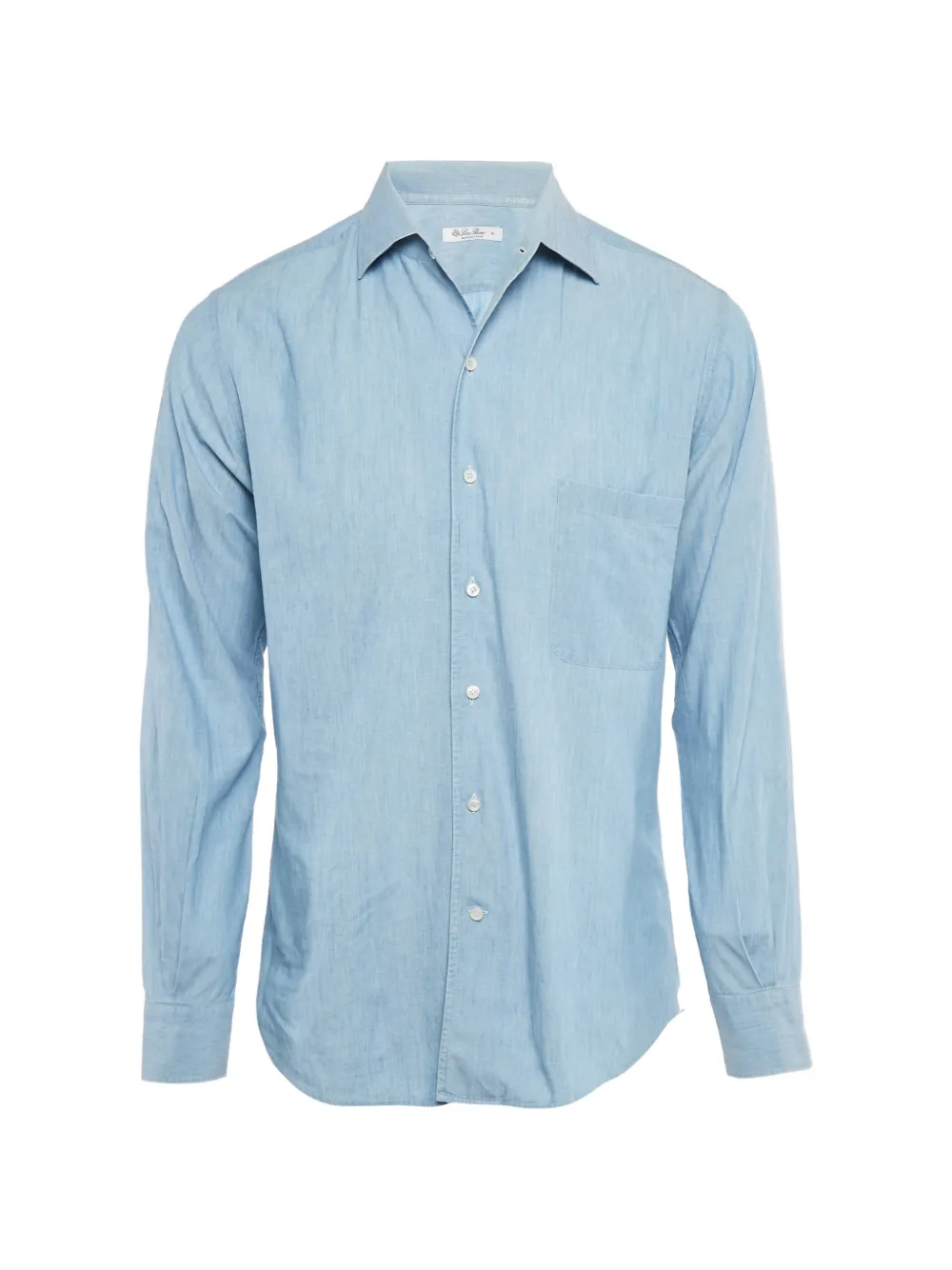 Loro Piana Pre-Owned Camicia in chambray - Blu