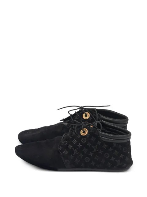 Louis Vuitton Pre-Owned monogram suede sneakers