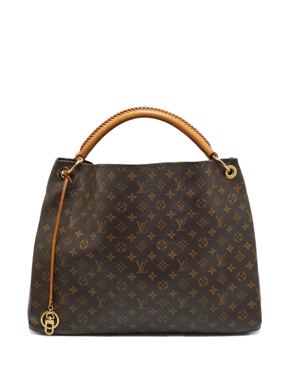 Louis Vuitton Pre-Owned GM Artsy monogram braided shoulder bag - Marrone